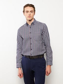 Regular Fit Uzun Kollu Ekose Arm?rl? Erkek G?mlek