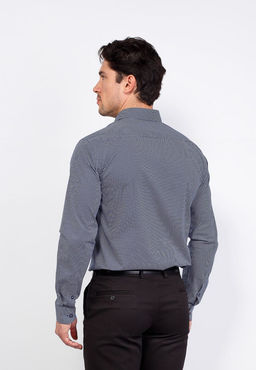 Сорочка мужская длинный рукав GREG 223/137/06/Z/1 STRETCH  фото 10