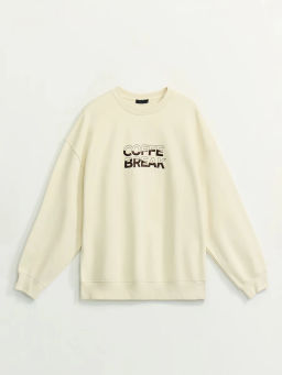 Толстовка с принтом / Zarina фото 6