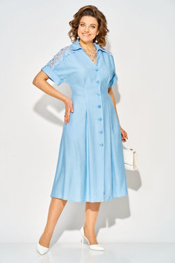 Платье Liliana 1519 голубой  фото 7