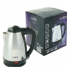 0109 Чайник электрический LR (диск,нерж сталь1,8 л.1500Вт) LIRA (х12) - Mayer&boch фото 8