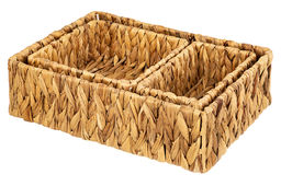 Набор 3 плетеных корзин 36*26*10 см - Elan gallery фото 5