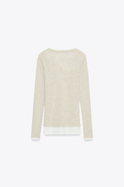DOUBLE EFFECT T-SHIRT - Zara фото 6