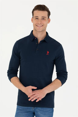 Мужской темно-синий свитшот Неожиданная скидка в корзине - U.s. polo assn фото 3