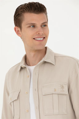 Мужская рубашка с длинным рукавом Stone - U.s. polo assn фото 9