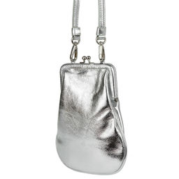 Женская кожаная сумочка с фермуаром - Barcelo biagi фото 2