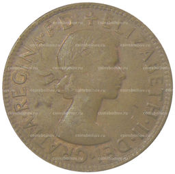 Монета 1 пенни 1963 года Австралия