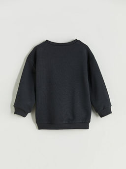 Bisiklet Yaka Erkek ?ocuk Sweatshirt