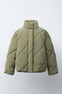 RUBBERISED PUFFER JACKET - Zara фото 9