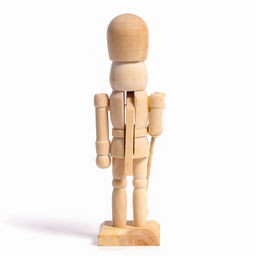 Роспись по дереву на новый год Щелкунчик, набор для творчества