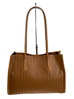 Женская сумка из искусственной кожи, цвет коричнево-рыжий - Greta фото 2