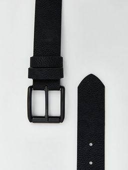 Deri G?r?n?ml? Erkek Kemer