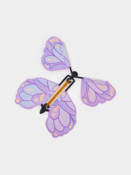 Бум-коробка подарочная с бабочками «Тебе подарочек», 12 × 12 × 12 см