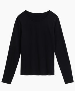 ATLANTIC BLV-200 Лонгслив Basic черный