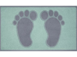 Полотенце махровое 6с104.411ж1 Коврик-ножки (мятный2) 67х40см