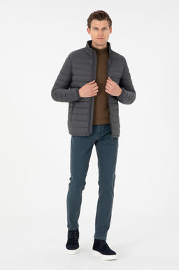 Мужское пальто антрацитового цвета Неожиданная скидка в корзине - U.s. polo assn фото 4