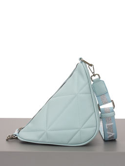 LACCOMA сумка Лакки-Ф826-голубой эко кожа хлопок