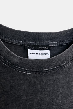 WASHED LONG SLEEVE T-SHIRT - Zara фото 7