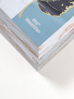 Фоторамка для фото 13×18 см «Прованс», пластик, серо-голубой, 21.7×16.8×3 см