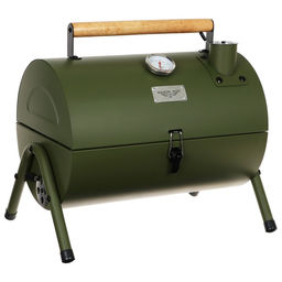 Гриль-коптильня Maclay, с температурным датчиком, цвет зелёный