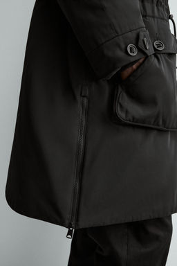 WATER-REPELLENT PADDED TECHNICAL PARKA