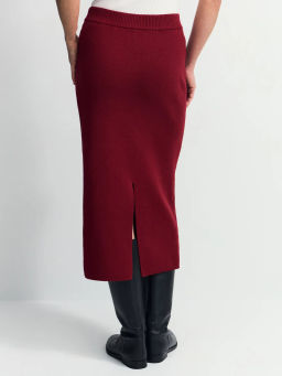 Трикотажная юбка миди / Zarina