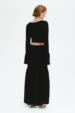Falda en punto con textura - H&m фото 6