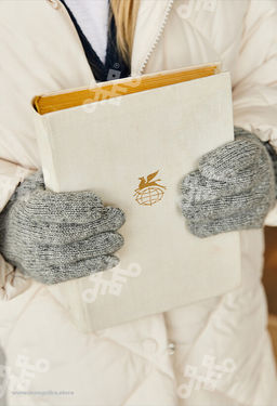 Перчатки детские из монгольской шерсти (арт. 04159) - Тод оймс ххк фото 11