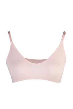 TRENDYOLMILLA Ekru Seamless/Dikissiz Ip Ask?l? Balensiz Kaps?z Bralette Orme Sutyen THMAW22SU0030 фото 23
