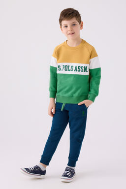 Мальчик зеленая пижама набор Неожиданная скидка в корзине - U.s. polo assn фото 11