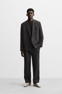 BUTTON SUIT TROUSERS