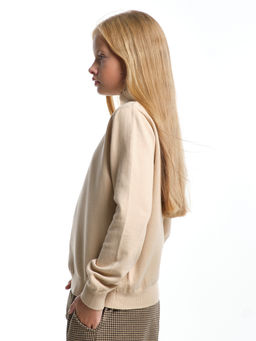 Джемпер (водолазка) 33-12240 бежевый - Mini maxi фото 5