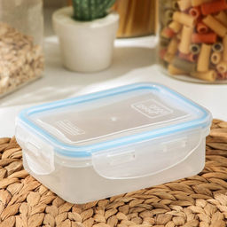Контейнер для хранения еды Good & Good, 330 мл, с герметичной крышкой, пластик, прозрачный