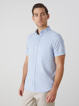 Regular Fit K?sa Kollu Arm?rl? Erkek G?mlek