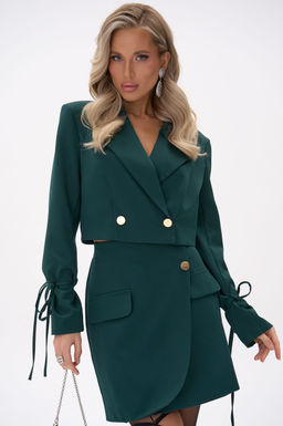 Юбка Бонни (изумрудный)