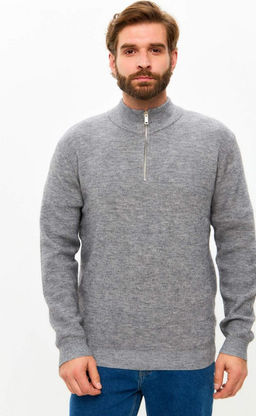 Джемпер F321-15304 grey melange - Fine joyce фото 9
