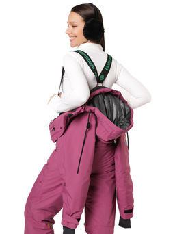 Комбинезон BB-0289 Брусничный