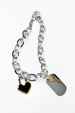 CHARM CHAIN NECKLACE - Zara фото 5
