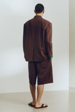 Americana de lino Relaxed Fit - H&m фото 6