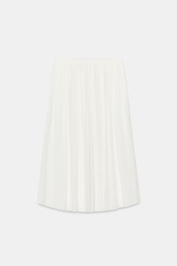 FALDA PLIEGUES ZW COLLECTION / Crudo - Zara фото 4