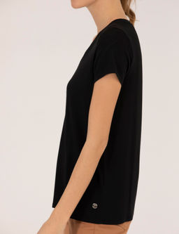Siyah Comfort Fit V Yaka Basic Ti__rt - Pierre cardin фото 6
