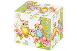 Кружка 380 мл 12,3*9*9 см Совушки NEW BONE CHINA - Elan gallery фото 8
