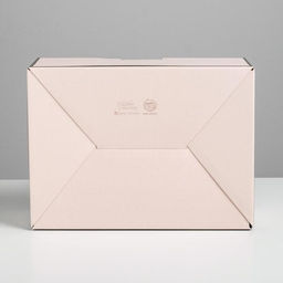 Коробка подарочная сборная, упаковка, Believe, 26 х 19 х 10 см