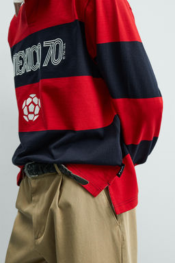 POLO RAYAS MEXICO 70 FIFA WORLD CUP FIFA CLASSICS / Rojo - Zara фото 5