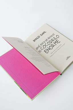 LIBRO INFANTIL _QU_ ASCO DE BICHOS! EL COCODRILO ENORME ROALD DAHL - Zara фото 3