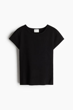 Camiseta en punto fino