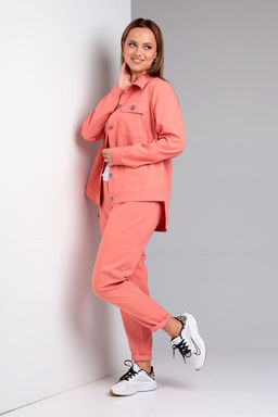 Костюм Liona Style 694 коралловый  фото 3