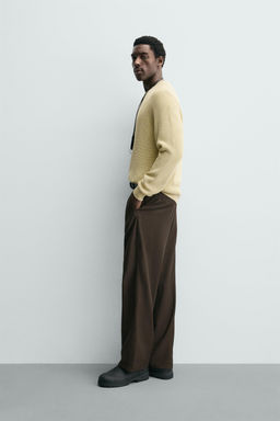 RIBBED TEXTURED JUMPER - Zara фото 4