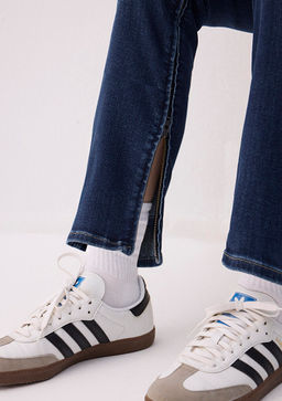 Rosina Adaptive Koyu Mavi Jean Pantolon  фото 7