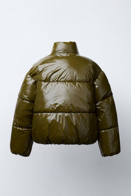 SHINY PUFFER JACKET - Zara фото 4